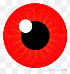 Rocpiclogored Eye Clipart - Red Eye Clip Art Png,Red Eye Png