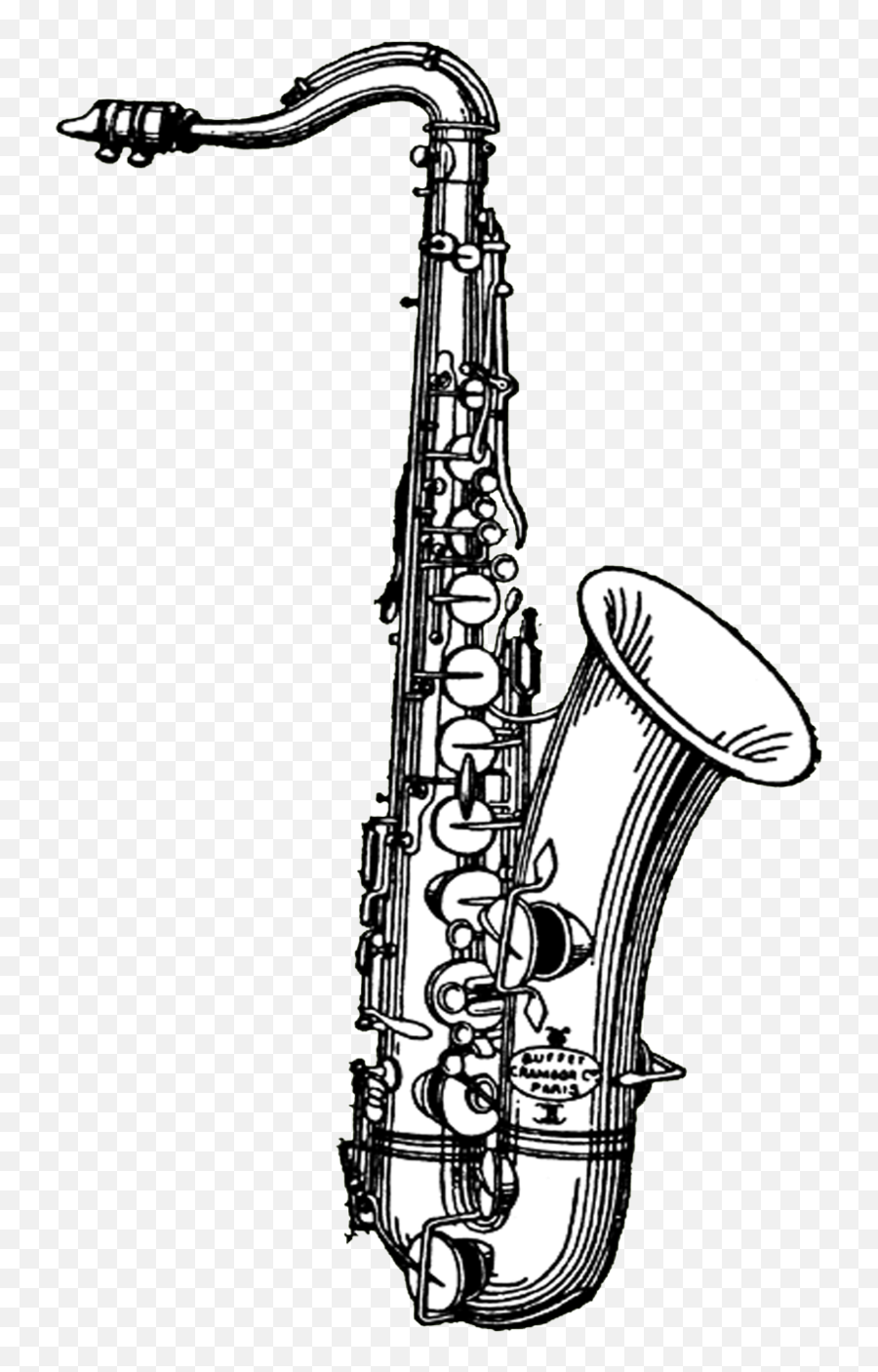 Download Free Png Saxophone Image - Saxophone Illustration,Sax Png