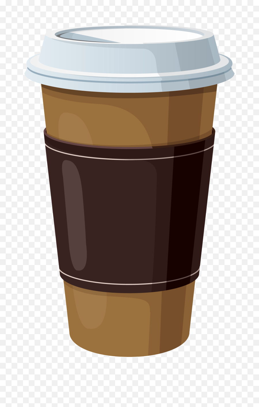 Coffee In Plastic Cup Png Clipart To - Paper Coffee Cup Clipart,Coffee Cups Png