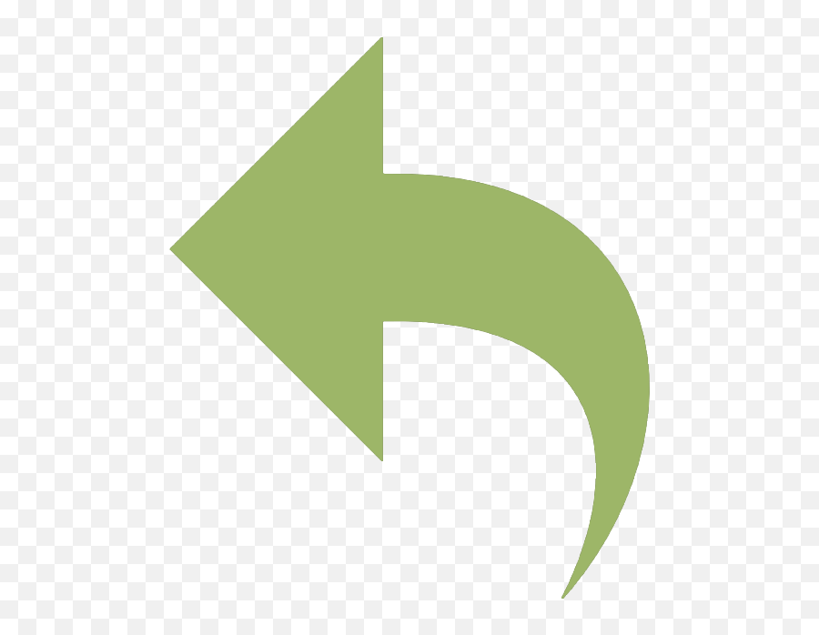 Download Curve Arrow Pointing To The - Green Curved Left Arrow Png,Curved Arrow Png