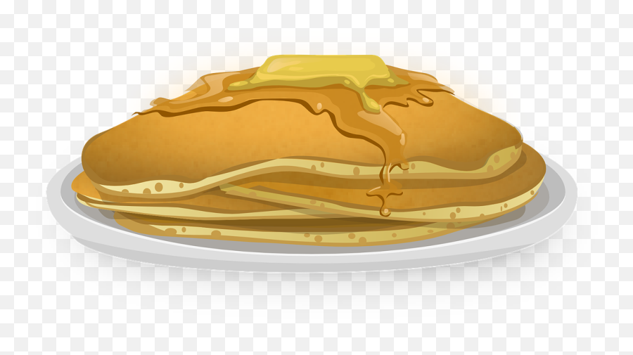 Pancakes Breakfast Meal - Pancake Vector Transparent Png,Pancakes Png