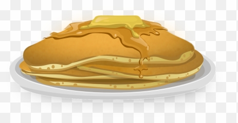 Pancakes Breakfast Meal - Vector Transparent png