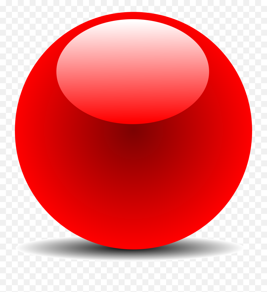 Ball Sphere Chrome - Red Button Transparent Png,Chrome Png