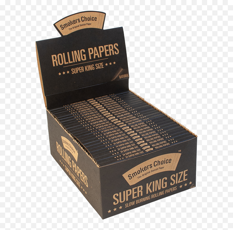 Slow Burning Rolling Papers Natural - Box Png,Burning Paper Png