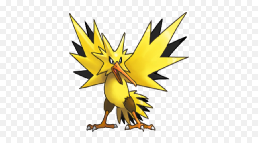 Zapdos - Roblox Pokemon Zapdos Png,Zapdos Png