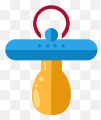 Pacifier Png Icon 17 - Repo Free Icons Baby Tools