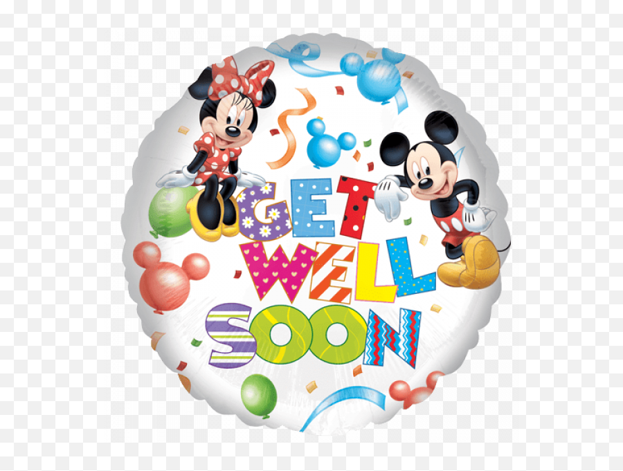 Get Well Balloons Clipart Transparent - Disney Get Well Soon Png,Balloons Clipart Transparent
