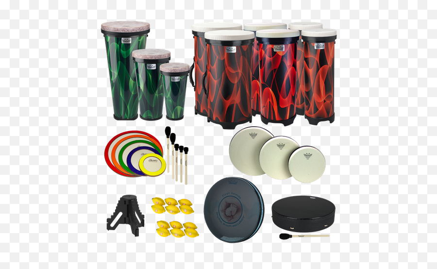 Comfort Sound Technology Drum Kit - Remo Dp 0300 00 Png,Drum Set Png