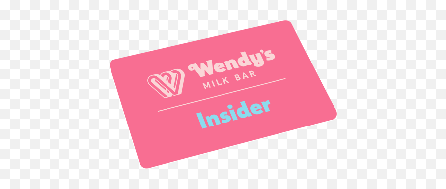Wendys Milk Bar Insider - Paper Png,Wendys Logo Png