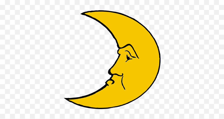 Moon Transparent Png Images - Stickpng Crescent Moon Cartoon,Angry Mouth Png