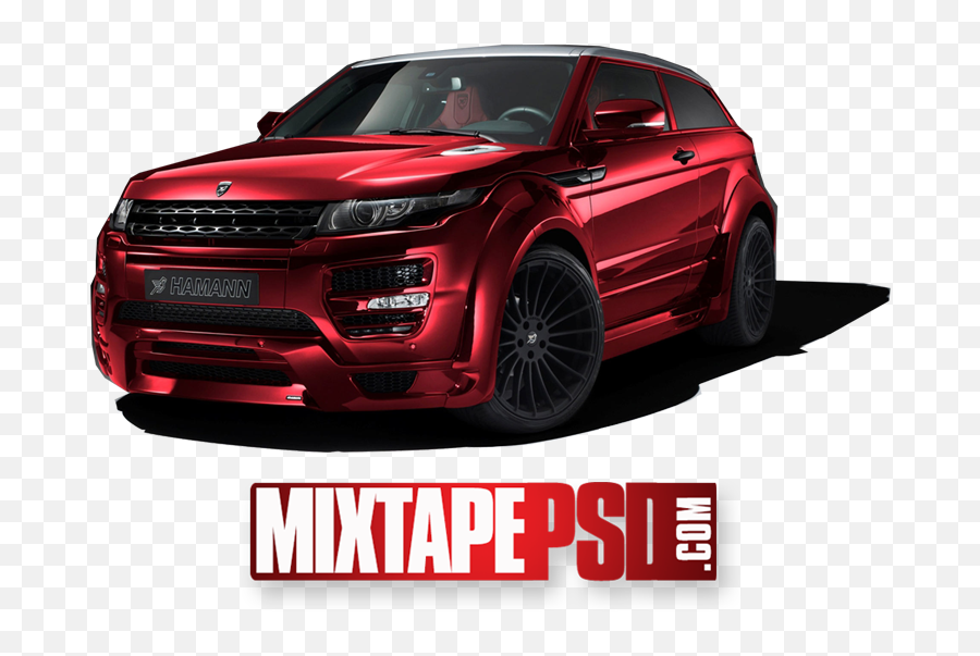 Red Chrome Range Rover Psd Official Psds - Kitted Out Range Rover Png,Range Rover Png
