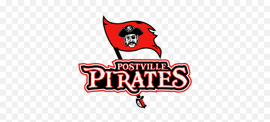Download Postville Pirate Logo - Postville School Logo Png,Pirates Logo Png