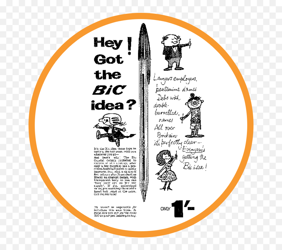 Bic In The Uk And Ireland - Dot Png,Bic Pen Logo