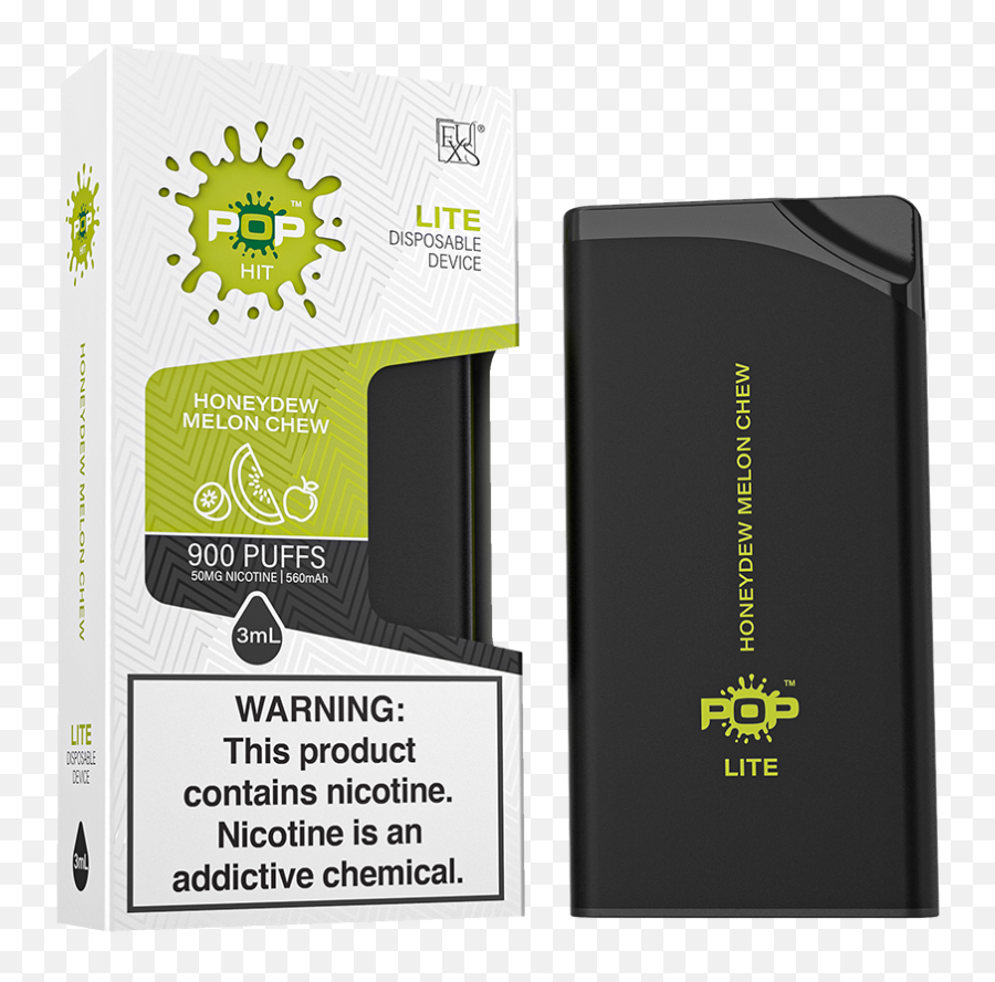 Pop Lite Disposable Device - Pop Lite Vape Flavors Png,Honeydew Png