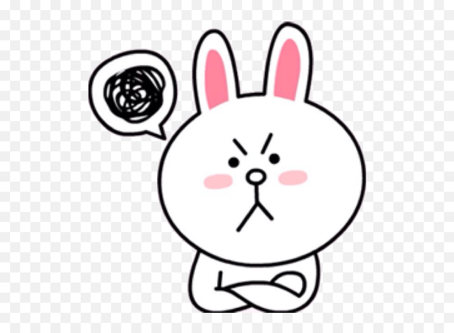 Line Stickers - Line Sticker Angry Png,Line Stickers Transparent