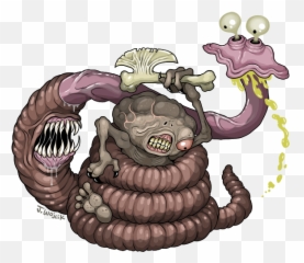 Eyeballs Clipart Monster Tooth - Parasitic Monster png