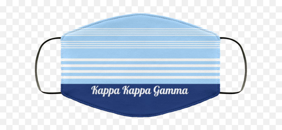 Face Masks Kappa Gamma Two Tone - Horizontal Png,Kappa Face Png