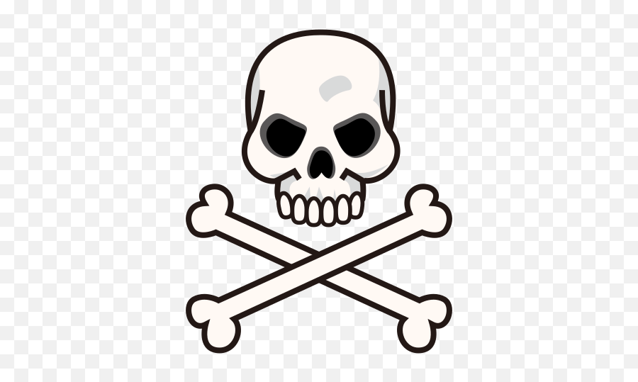 Skull Crossbones Png Picture - Skull And Crossbones Emoji,Skull And Bones Png
