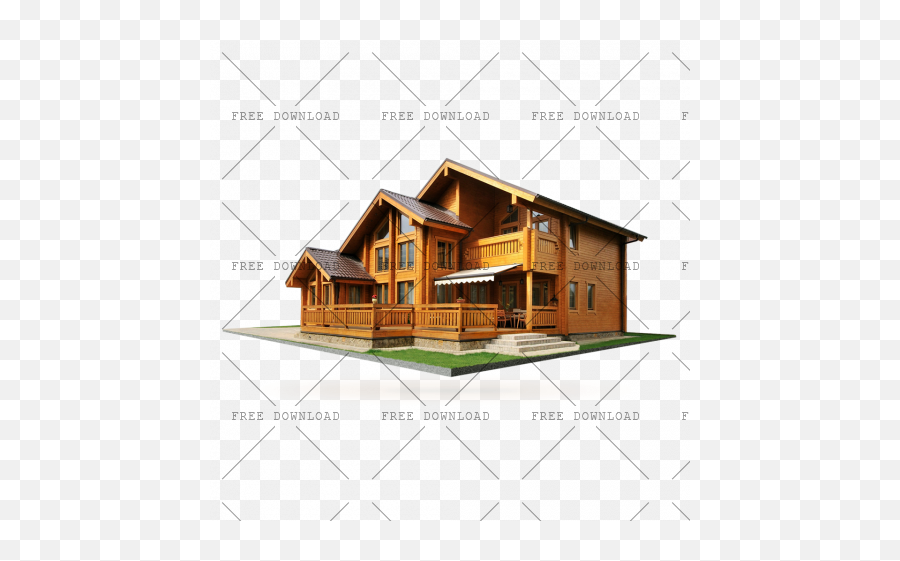Png Image With Transparent Background - Wood House Png Transparent,House Transparent Background