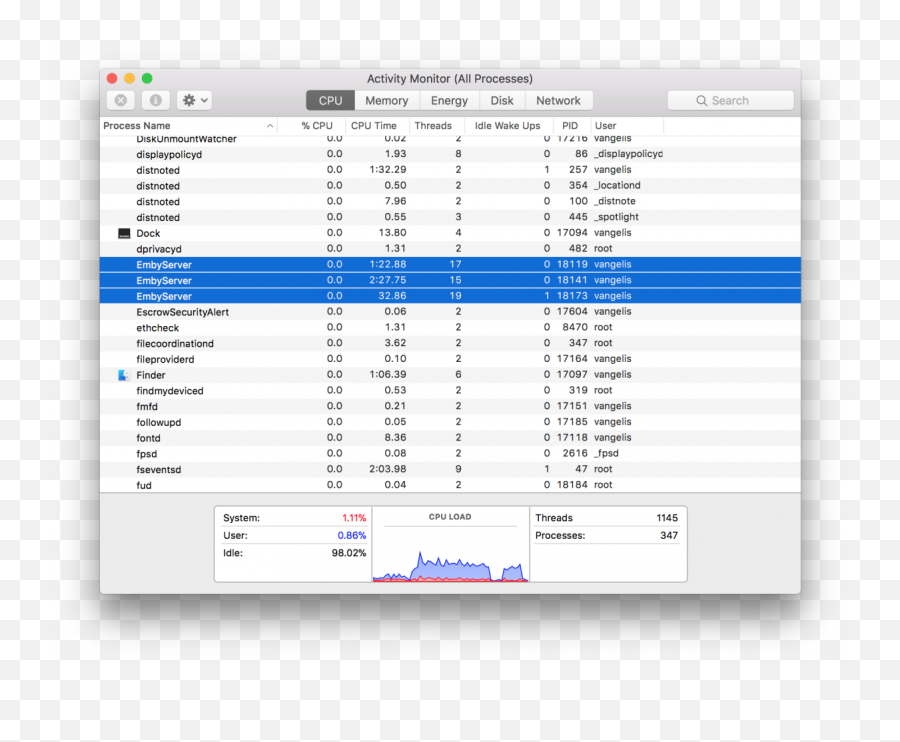 V3260 Doesnu0027t Fully Quit - Macos Emby Community Horizontal Png,Dlna Icon