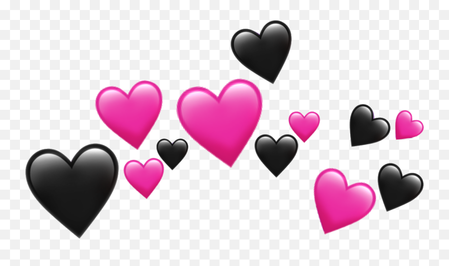Blackpink Emoji - Home Decor Interior Design Ideas Black Pink Heart Crown Png,Emoji Icon Level 66