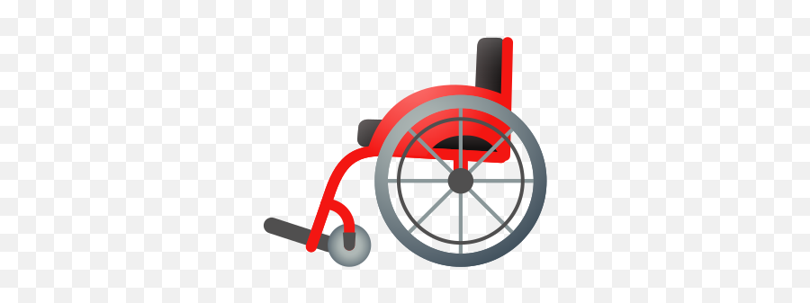 Manual Wheelchair Emoji - Emoji De Cadeira De Rodas Png,Wheelchair Icon Vector