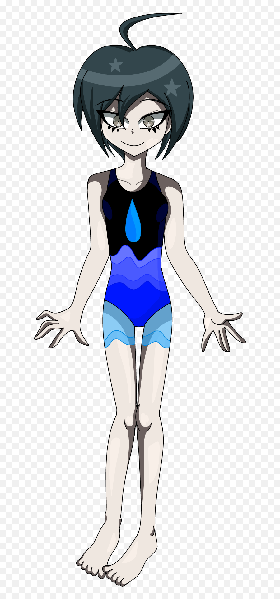 Shuichi In A Swimsuit Rshuichisaihara - Fictional Character Png,Shuichi Saihara Icon