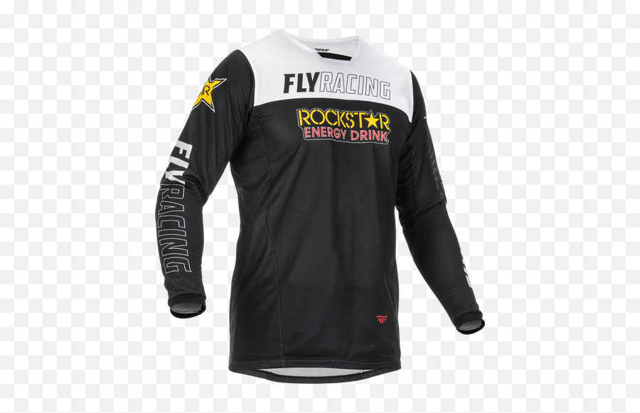 Kinetic Rockstar Mesh Racewear Blackredwhite Fly Racing - Racing Dirt Bike Jersey Png,Icon Mesh Pants