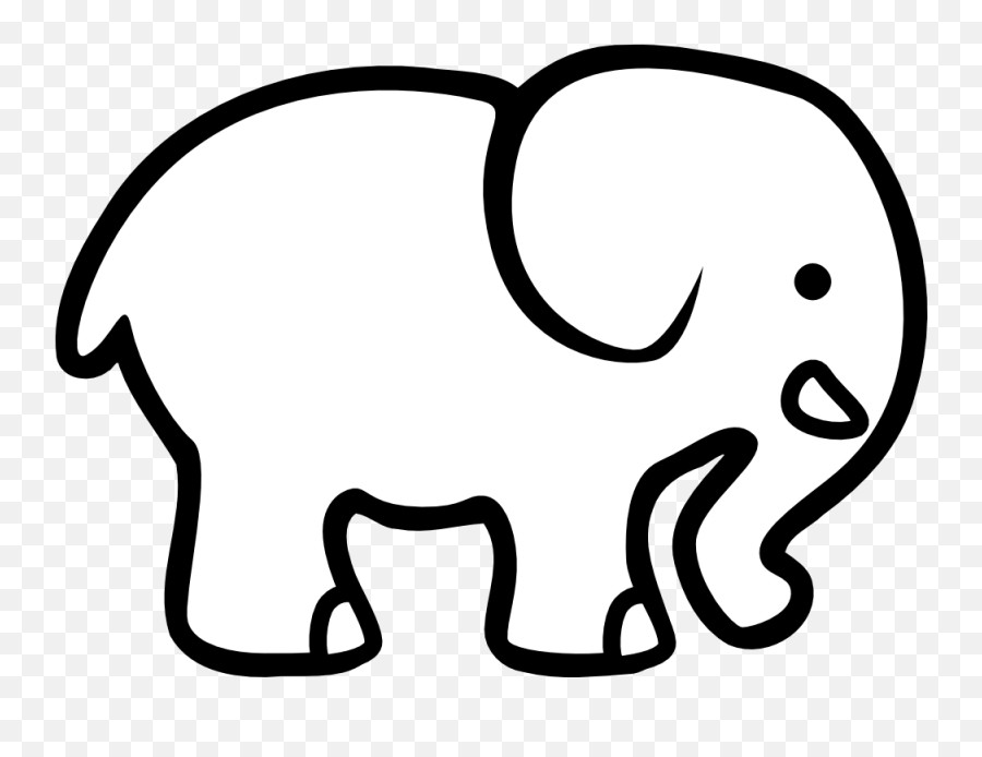 Free Image Elephant Download Png Images - Easy Elephant Cartoon,Elephant Tusk Icon