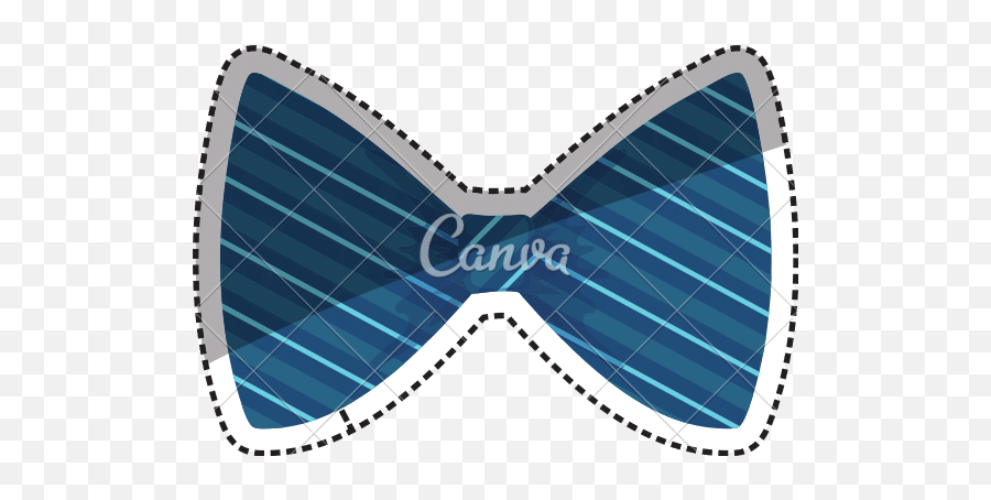 Isolated Bow Tie Vector Icon Illustration - Canva Png,Bow Tie Icon
