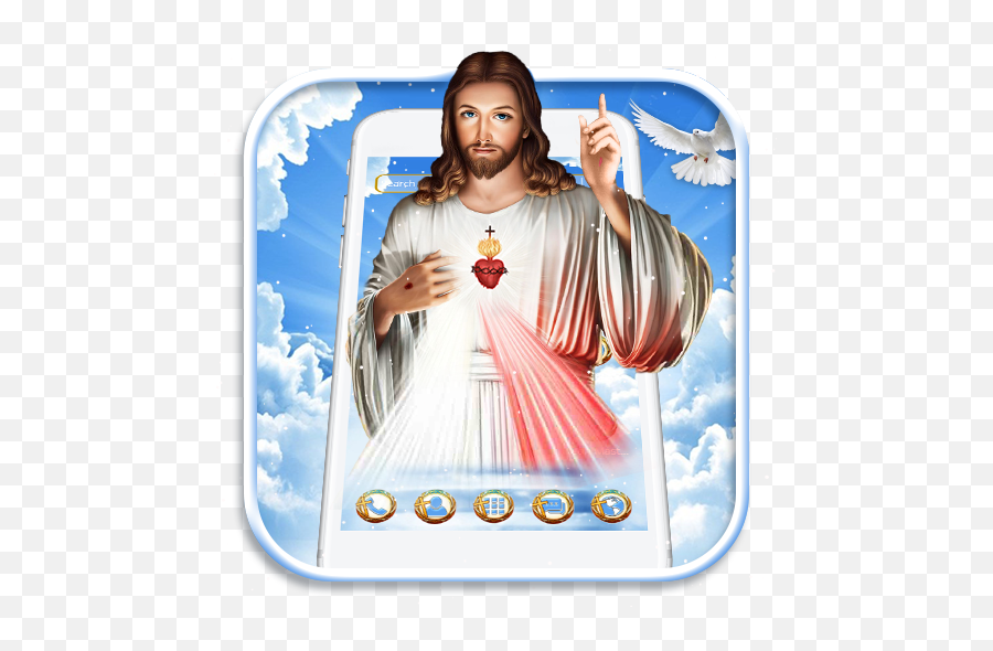 Lord Jesus Christ Theme Apk 114 - Download Apk Latest Version Christian Cross Png,Jesus Christ Icon Images