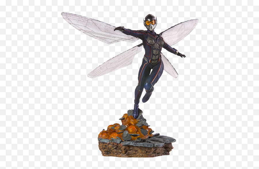 Marvel Wasp Statue By Iron Studios - Iron Studios Ant Man Wasp Png,Wasp Png