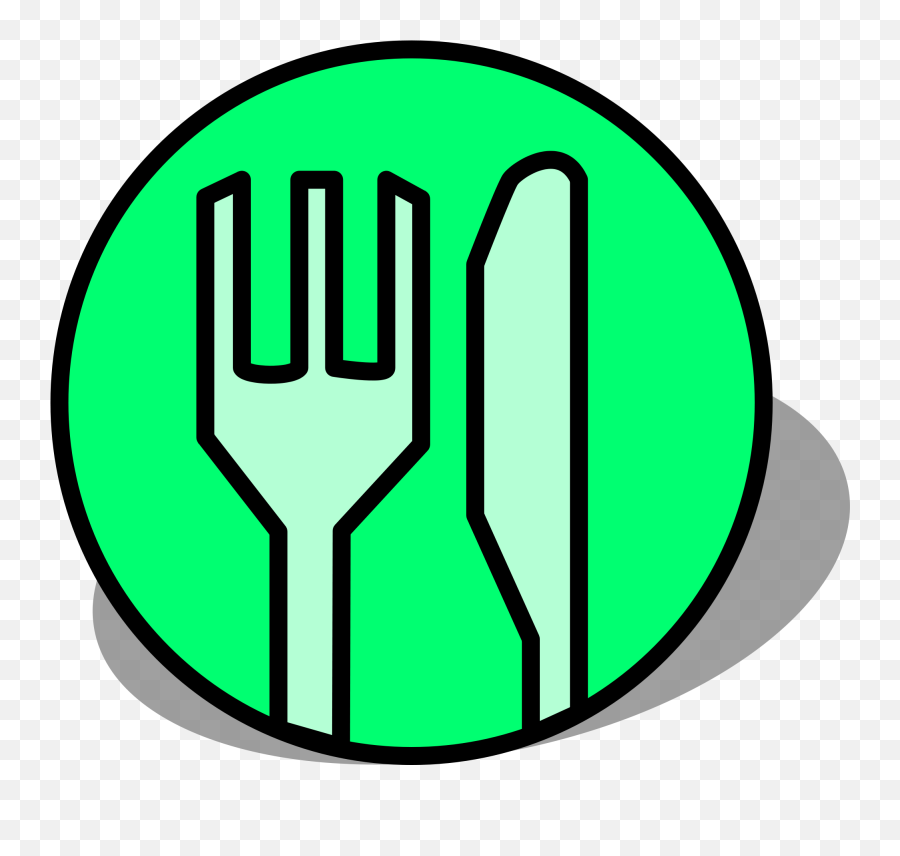 Restaurant Clipart Symbol - Png Download Full Symbol Of Food,Restaurant Food Icon