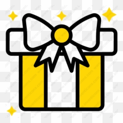Download New Year Gift Vector Icon Inventicons - Horizontal png