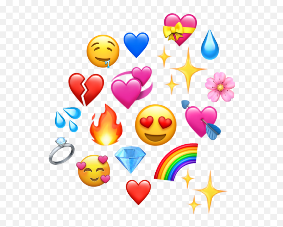 Emoji Coração Meme Heart Iphone - Heart Meme Png,Memes Png