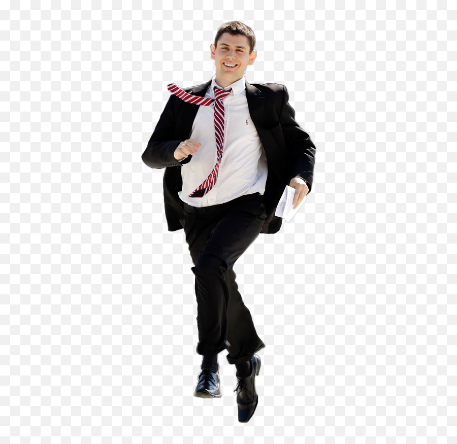 clipart runner and business suit