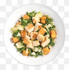 Download Kale Caesar Salad - Caesar Salad From Top Png,Caesar Salad Png