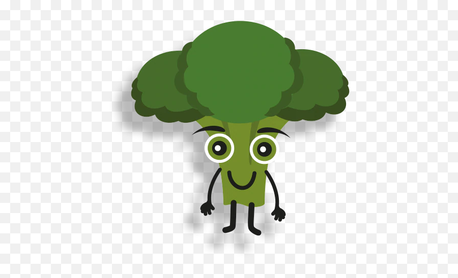 Broccoli Png - Cartoon Broccoli Transparent Background,Broccoli Transparent