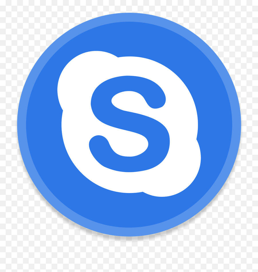 Download Blue Text Symbol Skype Area Png Image High Quality - Social Media Staying Connected,High Resolution Png