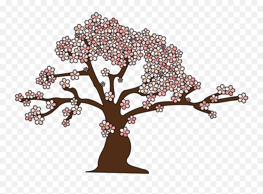 Download Hd Clipart Resolution - Vector Graphics Png,Cherry Blossom Tree Png