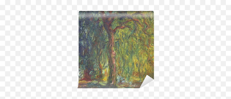 Claude Monet - Weeping Willow Wall Mural U2022 Pixers We Live To Change Claude Monet Paintings Weeping Tree Png,Weeping Willow Png