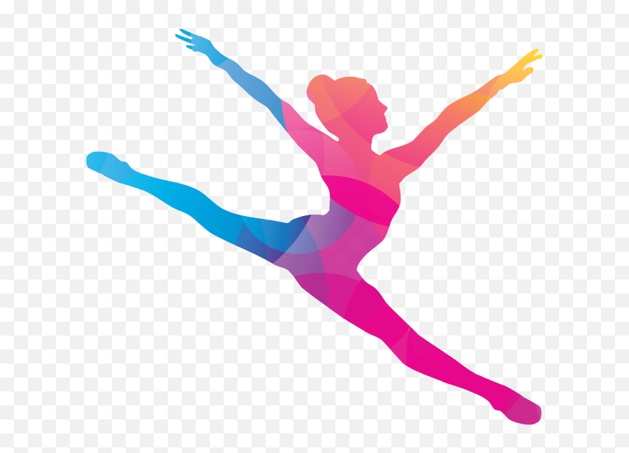 Dancer Png - Contemporary Dance Colorful Clip Art,Transparent Dancer