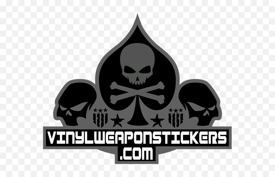 Vinyl Weapon Stickers New Logo - Skull Png,Instagram New Logo