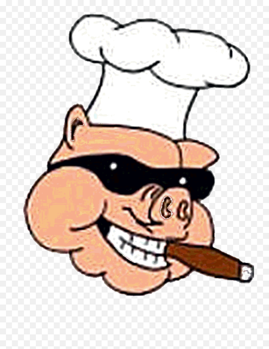 Bbq Pig Clipart - Funny Cartoon Pig Faces 1632x2048 Png Funny Pig Face Cartoon,Cartoon Pig Png