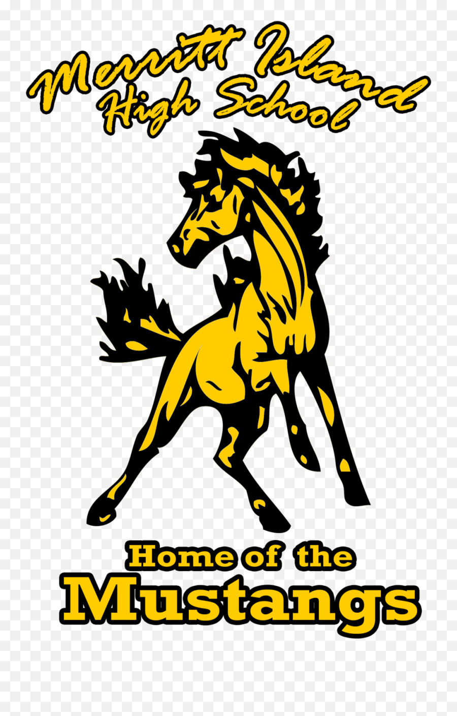 Merritt Island High School - Merritt Island Mustangs Png,Mustang Mascot Logo