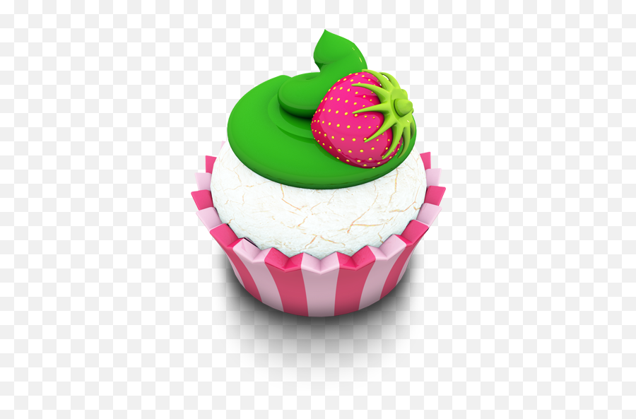 Vanilla Cupcake Icon Aka Acid Cake Iconset Archigraphs - Cake Icon Png,Vanilla Png