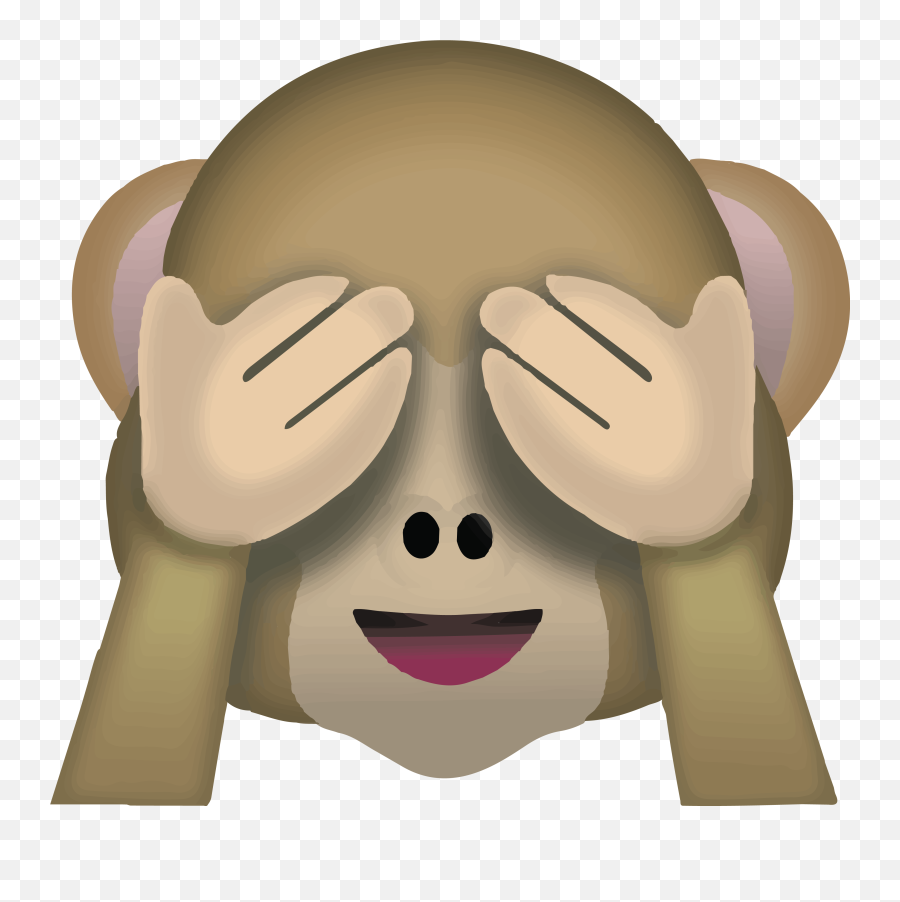 Sticker T - Monkey Emoji Png,Blushing Png