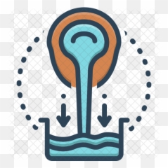 Metal Pouring Icon - Transparent Capability Png