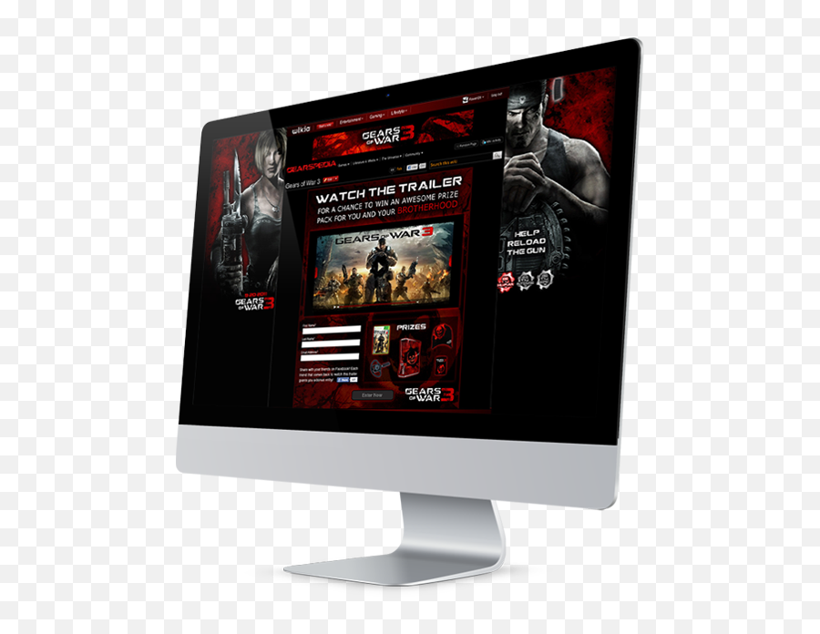 Gears Of War U2014 Your Site Title - Gears Of War 3 Cover Png,Gears Of War Png