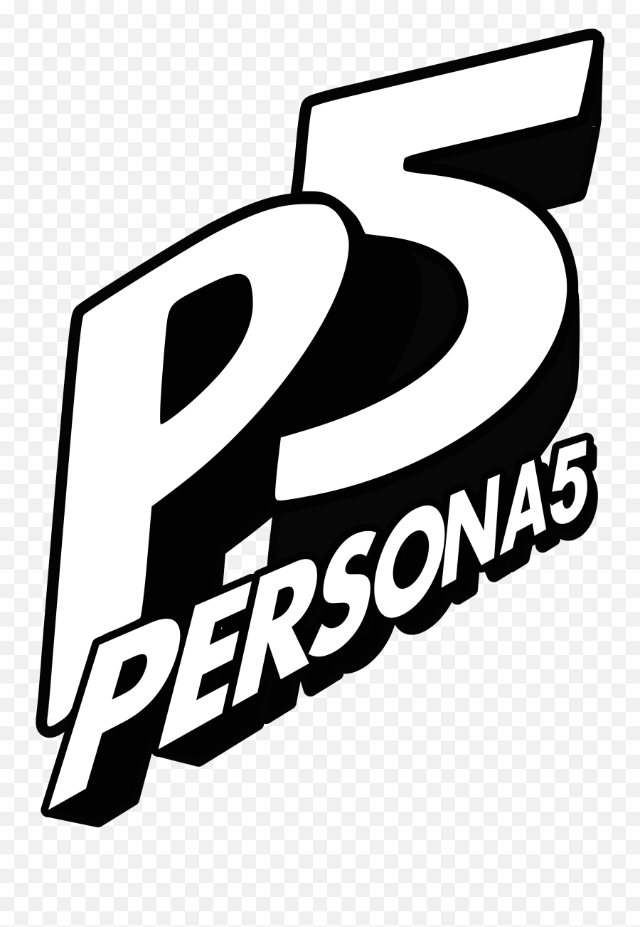 Persona 5 Logo In The Style Of P5s - Persona 5 Logo Transparent Png,Persona 5 Logo Font